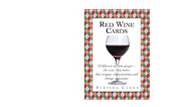 Red Wine Playing Cards